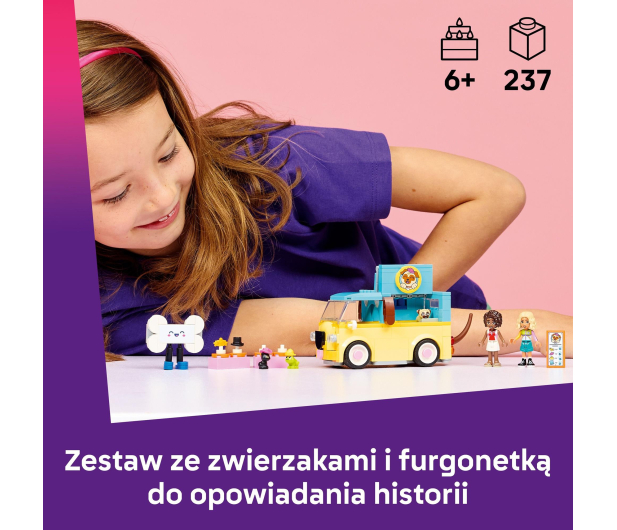 LEGO FRIENDS 42678 Furgonetka z akcesoriami dla zwierząt - 1473456 - zdjęcie 4